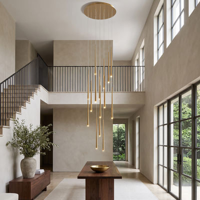 Jasper | Modern Staircase Chandelier | 10 Lights / Warm White (3000k) | Living Room Lighting | Indoor Lighting | MOD LIGHTING
