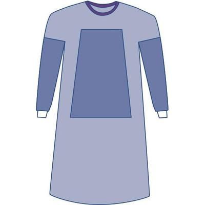 Medline Aurora Fabric-Reinforced Gown, Size XL, 30/CS (DYNJP2705)