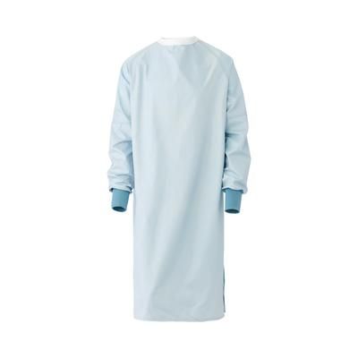 Medline Blockade Reusable Cover Gown, 2-Ply, Misty, Ties at Neck and Back, Size XL, 12/DZ (MDT012081XL)
