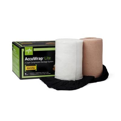 Medline AccuWrap Lite 2-Layer Compression Bandage System, 1 EA (MSC7802H)