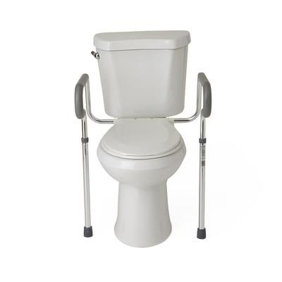 Medline Aluminum Toilet Safety Rails, 2/CS (G30300)