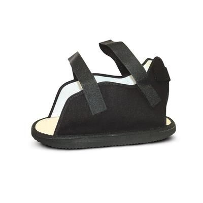 Medline Canvas Cast Boot with Rocker Sole and Hook-and-Loop Closures, Size XS, 1 EA (ORT29100XS)