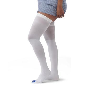 Medline Thigh High Anti-Embolism Stockings, Size M Short, 6/BX (MDS160840)