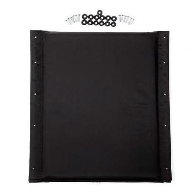 Medline 18" x 17" Black Vinyl Seat Upholstery for Excel Reclining Wheelchair, 1 EA (WCA808920R)