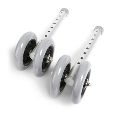 Medline Dual 5" Wheels for Bariatric Walker, 1 PR (G07722-8B)