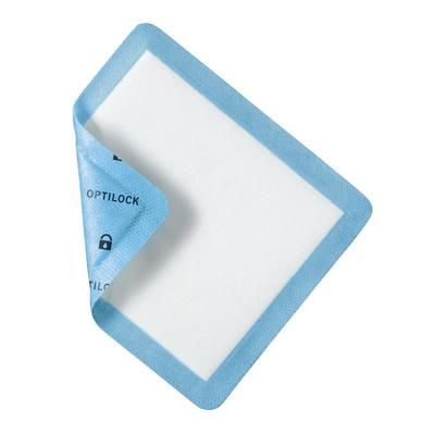 Medline OptiLock Nonadhesive Super Absorbent Wound Dressings, 3" x 3", in Educational Packaging, 10/BX (MSC6433EPZ)