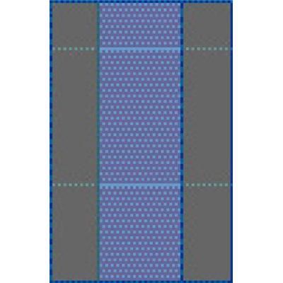 Medline Sterile Surgical Table Cover, 44" x 90", with 24" x 90" SMS Polypropylene Reinforcement, Fan Folded, 1 EA (DYNJP2311H)