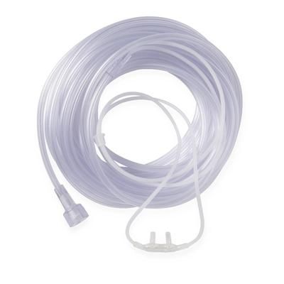 Medline SuperSoft Oxygen Cannula with Universal Connector, Adult, 25 Tubing, 1 EA (HCSU4515SH)