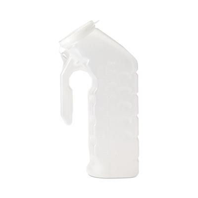 Medline Supreme Male Urinal with Lid, 48/CS (DYND80235S)