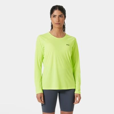 Helly Hansen Women's Trail Long Sleeve T-shirt Green XL