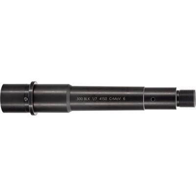 Moriarti AR-15 300 Blackout AR Threaded Barrel 6in Medium Profile Pistol Length 1-7 Twist 5/8-24 Black MAR-300-6-BRL