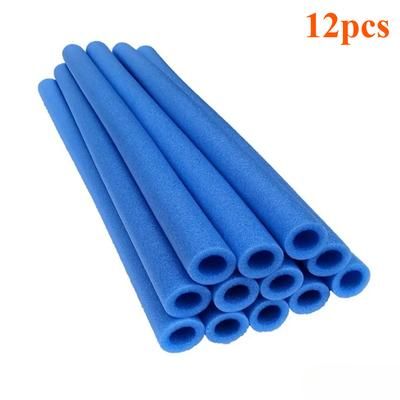 TEMU 40cm Trampoline Poles Cover Padding Foam Tubing Pipe Sponge Casing Protective Trampoline Pole Foam Sleeves Blue