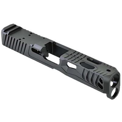 Norsso N19BN Reptile XP Slide for Glock 19 Gen 5 RMR Cut Black N19BN-REP-XP-5-RMR-BLK