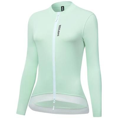 Per donna Giacca da Ciclismo Maglia da Ciclismo Blocco di colori Manica Lunga Bicicletta Maglia Impermeabile con 3 tasche posteriori Mountain Bike MTB Asciugatura Rapida Traspirante Gli sport Giallo
