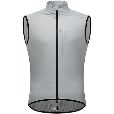 Per uomo Per donna Gilet da ciclismo Senza Maniche Bicicletta Gilet / Panciotto Top con 3 tasche posteriori Mountain Bike MTB Ciclismo su strada Impermeabile Antivento Strisce Riflettenti Gli sport