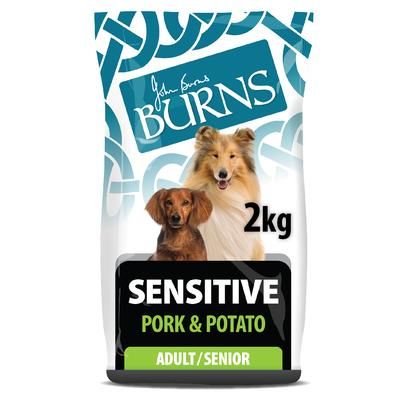2kg Adult Sensitive Pork & Potato Burns Dry Dog Food