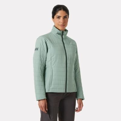 Helly Hansen Women's Crew Insulator Sailing Jacket 2.0 Green XS