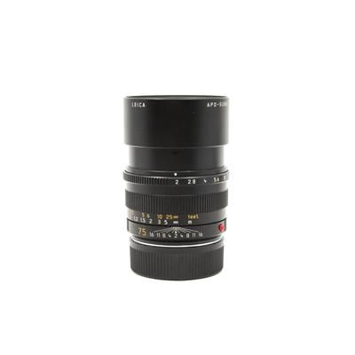 Used Leica 75mm f/2 APO-Summicron-M Asph [11637]