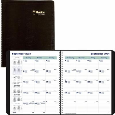 Blueline Plan and Link 16-Month Monthly Planner, September - December, 7 1/4" x 9 1/4" Sheet Size (REDC120081T)