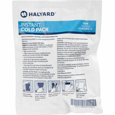 Halyard Instant Cold Pack, 24/Carton, Latex-free, Non-sterile, Portable (HLYKICP026786)