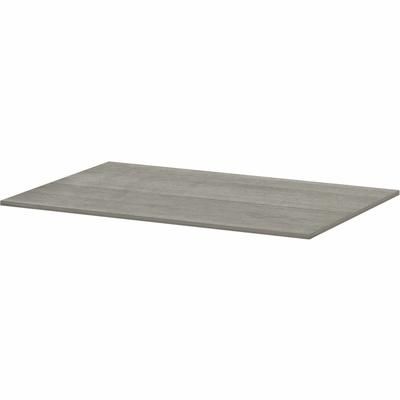 Lorell Essentials Modular Conference Tables, 70.8" x 47" x 1", Band Edge, Finish: Weathered Charcoal (LLR16333)