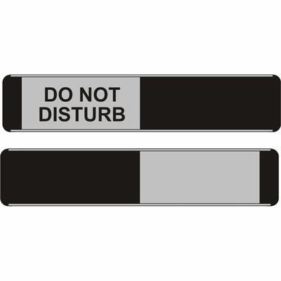 Stewart Superior Indication Sign, "Do Not Disturb" Print/Message, 10" Width x 2" Height (SSCBA104)