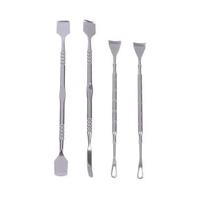 Double Head Stainless Steel Blackhead Scraper Beauty Tool For Facial Pore Cleaning Comedone Whitehead Popping Blemish Extractor