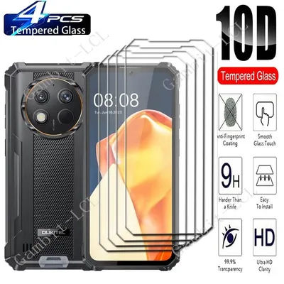 4PCS For Oukitel WP28E 6.52" Screen Protective Tempered Glass ON OukitelWP28E WP28 WP28S G1 OukitelG1 Protection Cover Film