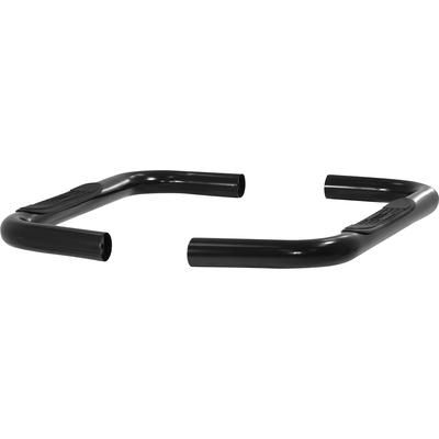Aries Nerf Bars Stainless Steel Powdercoated Black 3in Side Series, Lifetime limited warranty with 3-year on finish 203034