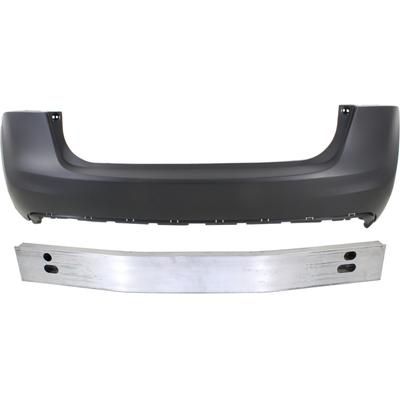Replacement Bumper Cover Primed, Rear, Upper, 1-year unlimited-mileage warranty KIT-090417-94