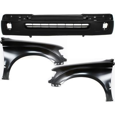 Replacement Fender Steel Primed, Front, Driver & Passenger Side, 1-year unlimited-mileage warranty KIT-010718-227