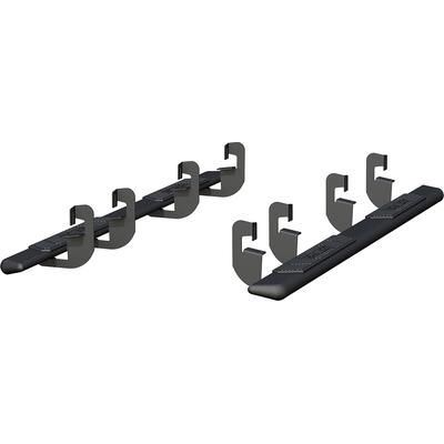 Aries Running Boards Carbon Steel Powdercoated Black AscentStep Series, Lifetime limited warranty with 3-year on finish 2558011