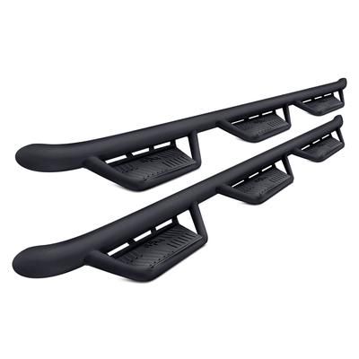 Nfab Nerf Bars Steel Textured Black, Lifetime N-Fab limited warranty with 5-year on finish HPF99105CC-6-TX