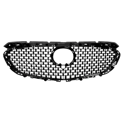 Replacement Grille Assembly Plastic Painted Black Grille, 1-year unlimited-mileage warranty RM07010034Q
