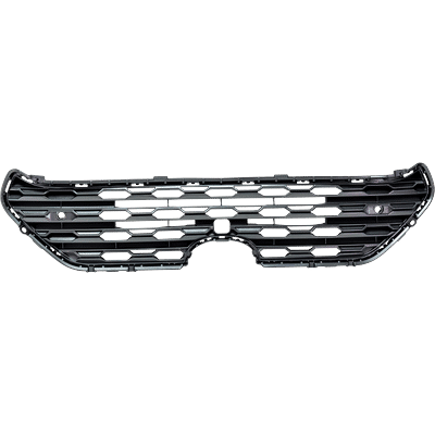 Replacement Grille Assembly Plastic Painted Silver Grille, 1-year unlimited-mileage warranty RT07010028