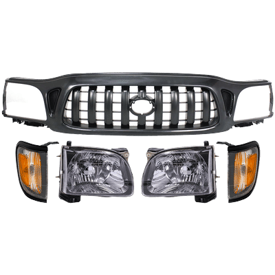 Replacement Grille Assembly Plastic Paintable Grille, 1-year unlimited-mileage warranty KIT-022521-15