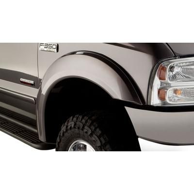 Bushwacker Fender Flares Plastic Black Extend-A-Fender Series, Front, Driver & Passenger Side, Lifetime limited warranty 20075-02
