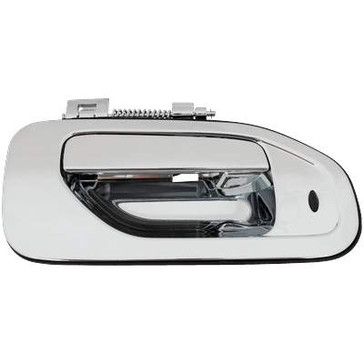 Replacement Exterior Door Handle Chrome, Front, Passenger Side, 1-year unlimited-mileage warranty RN46250021K