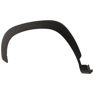 Replacement Fender Flares Plastic Textured Black, Front, Driver Side, 1-year unlimited-mileage warranty RT22130026