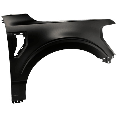 Replacement Fender Aluminum Primed, Front, Passenger Side, 1-year unlimited-mileage warranty RF22010029