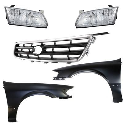 Replacement Fender Steel Primed, Front, Driver & Passenger Side, 1-year unlimited-mileage warranty KIT-031323-94
