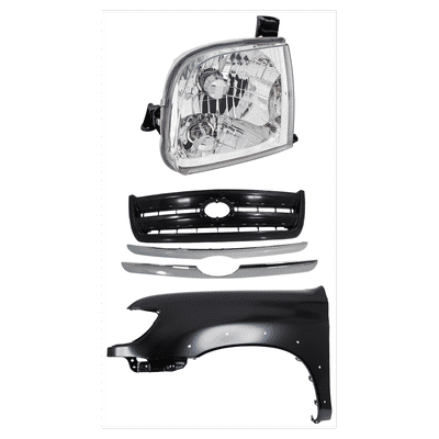 Replacement Fender Steel Primed, Front, Driver Side, 1-year unlimited-mileage warranty KIT-031323-35902