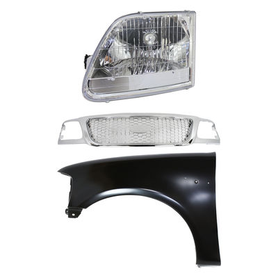 Replacement Grille Assembly Plastic Chrome Grille, 1-year unlimited-mileage warranty KIT-022423-99202