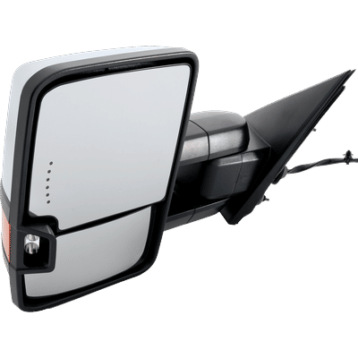 Kool Vue Towing Mirror Chrome, Driver Side, 1-year limited warranty GM260EL-S