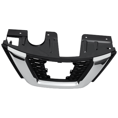 Replacement Grille Assembly Plastic Textured Black Grille, 1-year unlimited-mileage warranty RN07010064