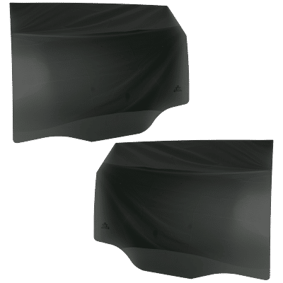 Replacement Door Glass, Rear, Driver & Passenger Side, 1-year unlimited-mileage warranty SET-RK48130023