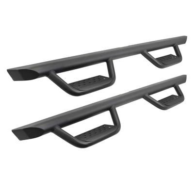 Go Rhino Side Steps Mild Steel Textured Black Dominator Xtreme D2 Series, D224177T