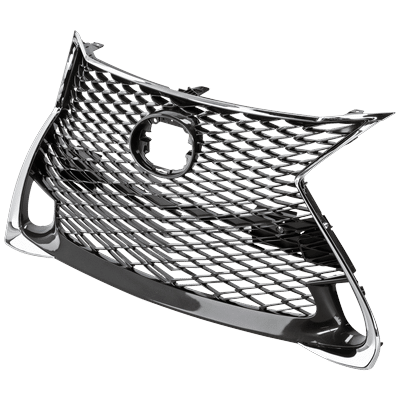 Replacement Grille Assembly ABS Plastic Painted Black Grille, 1-year unlimited-mileage warranty RL07010062