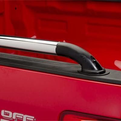 Putco Bed Rails Stainless Steel Black and Silver, 79843