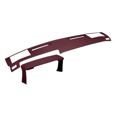 Coverlay Interior Restoration Kit ABS Plastic Maroon Dash Cap, Instrument Panel Cover, Lifetime limited warranty 18-638C-MR